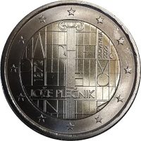 2 euro commémorative Slovénie 2022 - Joze Plecnik