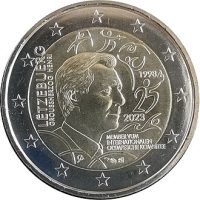 2 euro commémorative Luxembourg 2023 - Grand Duc Henri membre du COI