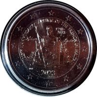 2 euro commémorative Malte 2023 - Napoléon Bonaparte (coincard)
