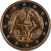 2 euro commémorative France 2024 – Jeux Olympiques 2024 de Paris - La Semeuse (coincard Athlète)