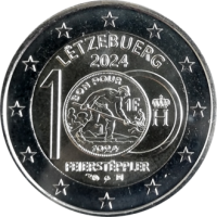 2 euro commémorative Luxembourg 2024 - 100 ans des Francs Luxembourgeois