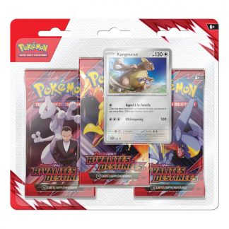 Pokémon EV10 Tripack Rivalités destinées - Kangourex