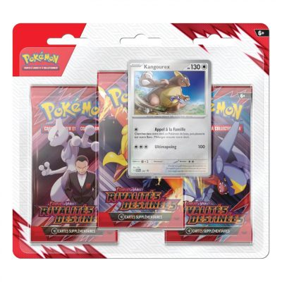 Pokémon EV10 Tripack Rivalités destinées - Kangourex