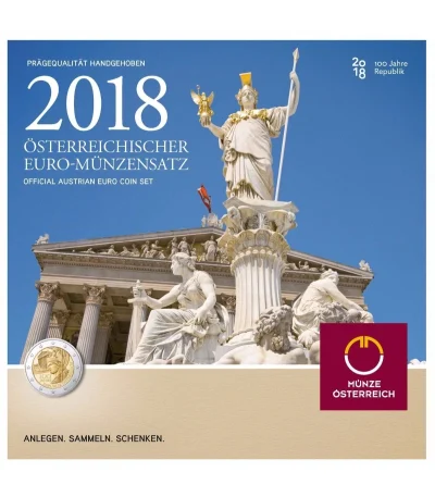Coffret BU Autriche 2018