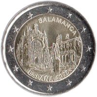 2 euro commémorative Espagne 2025 - Ville de Salamanque