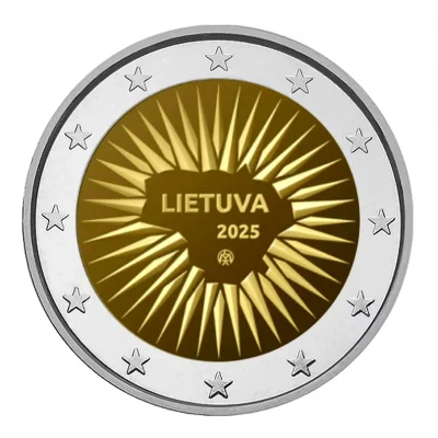 2 euro commémorative Lituanie 2025 - Défense