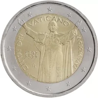 2 euro commémorative Vatican 2022 - Pape Paul VI (coincard)