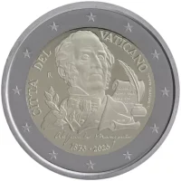 2 euro commémorative Vatican 2023 - Allessandro Manzoni (coincard)