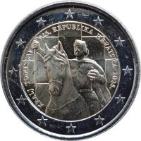 2 euro commémorative Croatie 2025 - 1100e anniversaire du royaume croate et du couronnement du roi Tomislav