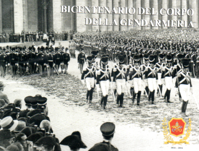Enveloppe philatélique numismatique Vatican 2016 - gendarmerie