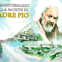 Enveloppe philatélique numismatique Vatican 2018 - Padre Pio
