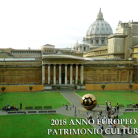 Enveloppe philatélique numismatique Vatican 2018 - Patrimoine culturel