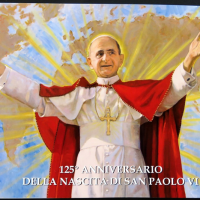 Enveloppe philatélique numismatique Vatican 2022 - Paul VI