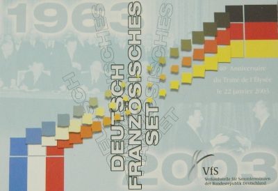 Coffret BU France - Allemagne 2003 - 40ème anniversaire du Traité de l'Elysée