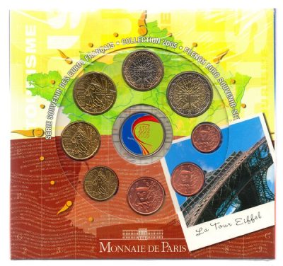 Coffret BU France 2005 - Tour Eiffel