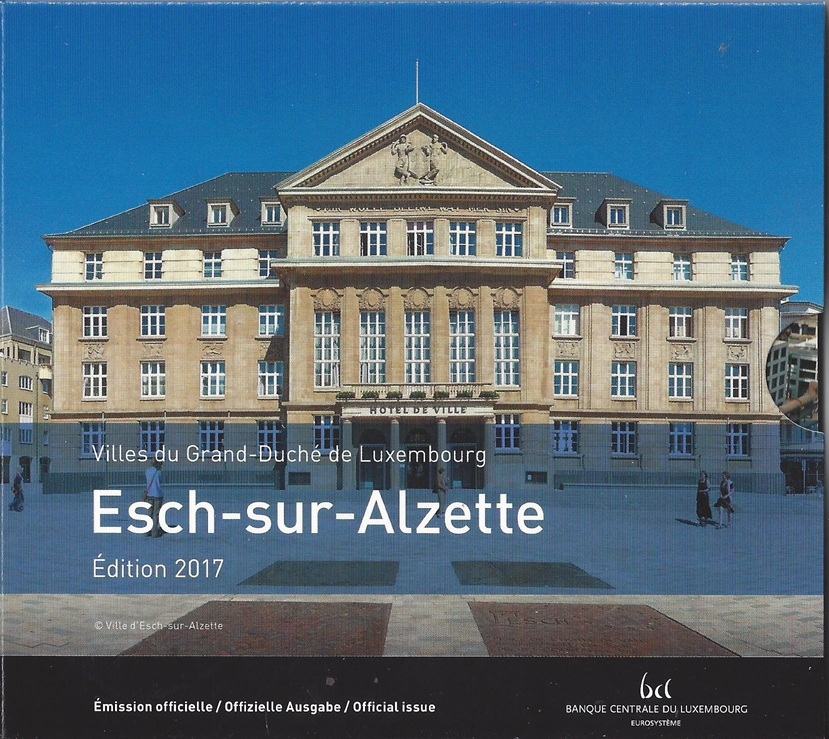 Coffret BU Luxembourg 2017 - Esch sur Alzette