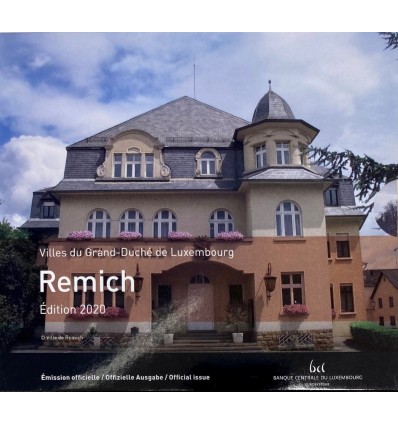 Coffret BU Luxembourg 2020 - Ville de Remich
