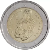 2 euro commémorative Saint Marin 2023 - Perugino (coincard)