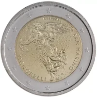 2 euro commémorative Saint Marin 2023 - Luca Signorelli (coincard)