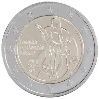 2 euro commémorative Belgique 2025 - loterie nationale