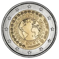 2 euro commémorative Portugal 2025 - Développement durable