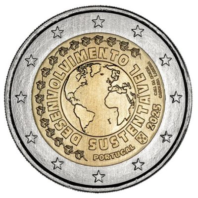 2 euro commémorative Portugal 2025 - Développement durable