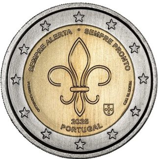 2 euro commémorative Portugal 2025 - Scoutisme