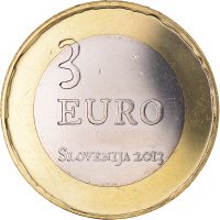 3 euro commémorative Slovénie 2013 - révolte paysanne de Tolomin