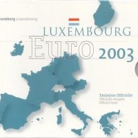 Coffret BU Luxembourg 2003