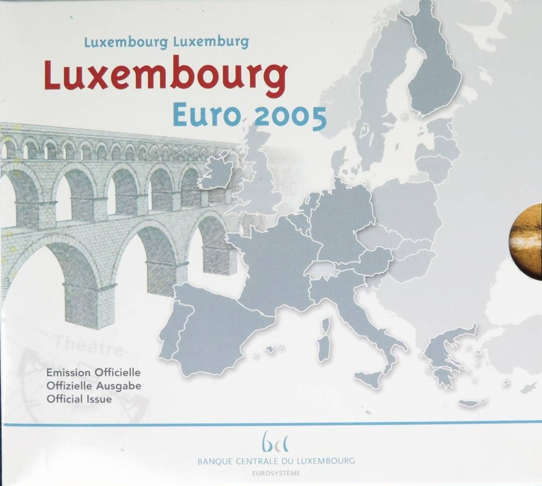 Coffret BU Luxembourg 2005