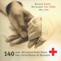 Coffret BU Belgique 2004 - Croix Rouge