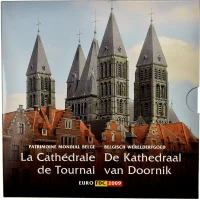 Coffret BU Belgique 2009 - la cathédrale de Tournai