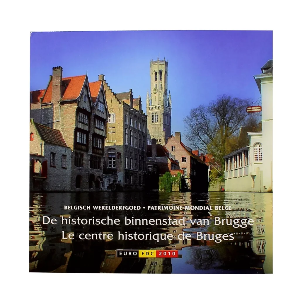 Coffret BU Belgique 2010 - centre historique de Bruges