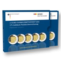 2 euro commémorative Allemagne 2024 - constitution de l'Eglise Saint-Paul de Francfort (série BE)