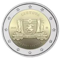2 euro commémorative Lituanie 2025 - Mažoji