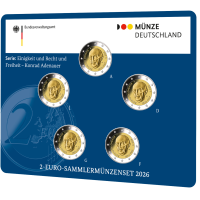 2 euro commémorative Allemagne 2026 - Konrad Adenauer (série BU)