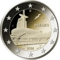 2 euro commémorative Allemagne 2026 - Breme - atelier A