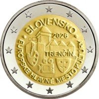 2 euro commémorative Slovaquie 2026 - Trencin