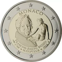 2 euro commémorative Monaco 2018 - François-Joseph Bosio (coffret)