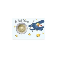2 euro commémorative France 2026 - Le petit prince (coincard l'avion)