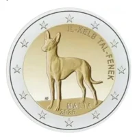 2 euro commémorative Malte 2026 - Pharaon Fenek
