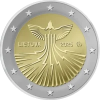 2 euro commémorative Lituanie 2026 - indépendance énergétique