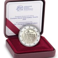 2 euro commémorative Slovaquie 2026 - Trencin (coffret)