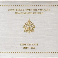 Coffret BU Vatican 2005 - Sede Vacante