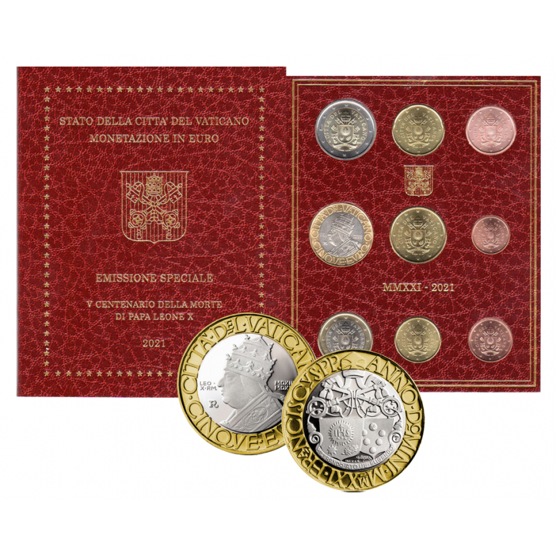 Coffret BU Vatican 2021 – Emission spéciale