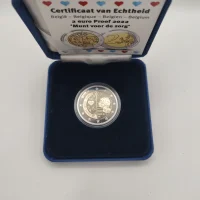 2 euro commémorative Belgique 2022 - Héros de la pandémie (coffret)