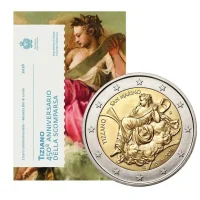 2 euro commémorative Saint-Marin 2026 - anniversaire de la mort du Titien (coincard)