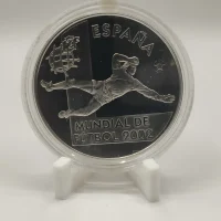 10 euro Espagne 2002 - Coupe du monde FIFA (lettre L)