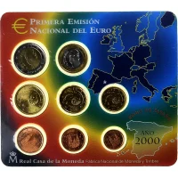 Coffret BU miniset Espagne 2000