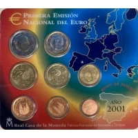 Coffret BU miniset Espagne 2001